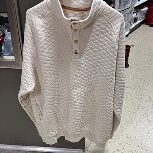Goodfellow & Co Men's Off-White Quilted Sweater